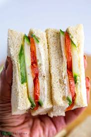 Cucumber & Tomato Sandwich
